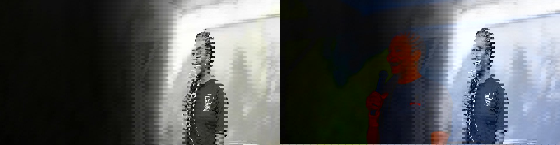 Tonya Oxendine - female veteran speaker.