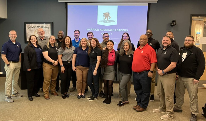 Warrior Advocate Leaders Training group.